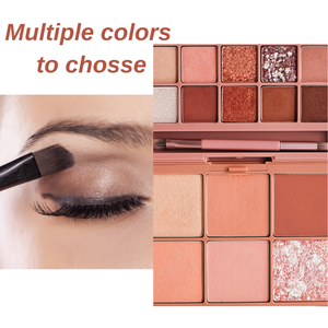 Paleta <span class=keywords><strong>de</strong></span> Sombras <span class=keywords><strong>de</strong></span> Ojos Personalizada <span class=keywords><strong>de</strong></span> Lujo con Logotipo, Altamente Pigmentada, Luminosa, Metálica, Brillante, Resistente al Agua, <span class=keywords><strong>de</strong></span> Larga Duración, Multicolor, en Polvo Mineral - Product Image 2