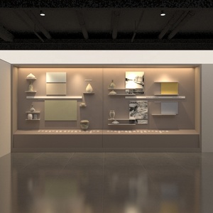 Đồ trang sức Trung Quốc Hiển thị nội cổ bảo tàng bảng trưng bày tủ trưng bày Kính Bảo tàng Chất lượng cao - Product Image 3