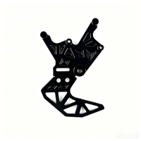 Pédale de frein arrière hydraulique pour Light Bee X LBX, levier de frein arrière tout-terrain, aluminium CNC 7075-T6, haute performance, argent noir