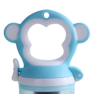 Nouveau design 2 pièces bébé fruits frais mangeoire sucette bébé dentition à mâcher jus mamelon Portable bébé mangeoire - Product Image 4