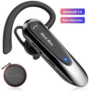 Kamyon şoförü ofis için Bluetooth kulaklık mAh el-ücretsiz kulaklıklar ile 24hrs konuşma süresi kablosuz Bluetooth 250 kulaklık