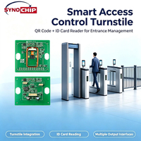 Lecteur de codes QR BR AD391 1D 2D PDF417 avec moteur de lecture, lumière d'appoint réglable, Wiegand USB TTL232 pour contrôle d'accès et serrures de porte intelligentes – En stock