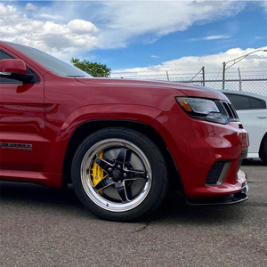 Cerchi Forgiati Stile S71 da 17-20 Pollici 5x120 5x114.3 Nero Lucido con Bordo Lavorato, Cerchi da Corsa per <span class=keywords><strong>Corvette</strong></span>, Mustang, Camaro - Product Image 6