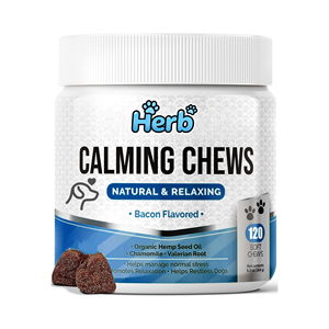 Golosinas Calmantes de Marca Privada OEM/ODM, Promueven la Relajación y el Alivio de la Ansiedad, Golosinas para Mascotas, Suplementos para Perros - Product Image 1