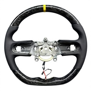 Volante Personalizado de Fibra de Carbono Real para Jeep Wrangler JL Unlimited 2018 2019 2020 2021 <span class=keywords><strong>2022</strong></span> 2023 2024 Todoterreno - Product Image 1