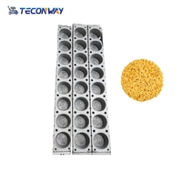 Panier de friture pour nouilles instantanées à haute porosité pour un égouttement rapide de l'huile, surface lisse antiadhésive et démoulage facile