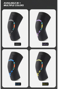 Rodillera de Compresión para Correr, Gimnasio y Entrenamiento, Soporte de Rodilla Grueso de Nailon/Spandex, Transpirable, Ligero, Protección Profesional - Product Image 4