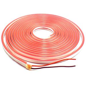 Bande <span class=keywords><strong>LED</strong></span> néon flexible en PVC rouge, source lumineuse 6x12mm, 12V, lumière du jour 6000K, IP65 étanche, 5m, Ra80, dimmable, pour <span class=keywords><strong>aquarium</strong></span> - Product Image 6