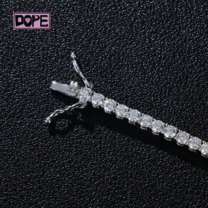 Bracelet diamant 3mm certifié IGI véritable DEF VS1 diamant de laboratoire 925 argent CVD HPHT Bracelet de <span class=keywords><strong>tennis</strong></span> - Product Image 2