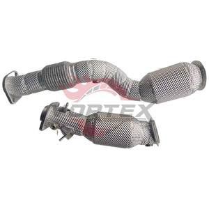 Downpipe de Acero Inoxidable Vortex de 200 Celdas con Catalizador para BMW M3 G80 S58 3.0T 2021-2025, Ajuste Directo, Sin Error de CEL - Product Image 1