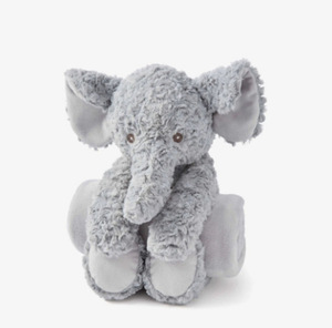 Offre Spéciale tricoté Babi lapin Snuggler couette 200TC fil compte Animal microfibre Logo personnalisé sommeil jouet serviette couverture - Product Image 6