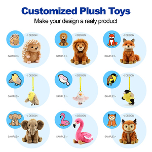 Juguete de peluche personalizado Kawaii, oso emocional, tostadas, súper suave relleno de algodón PP para niños, directo del fabricante - Product Image 2