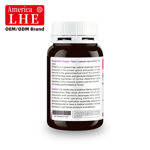 Cápsulas de Extractos de Melatonina Dietética Shecome, Suplemento para Mejorar la Calidad del Sueño en Adultos, Extractos Vegetales de Melatonina - Product Image 6