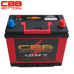 แบตเตอรี่สตาร์ทเตอร์รถยนต์ CBB LFP60B24R 12V 30Ah LiFePo4 ได้รับการรับรองมาตรฐาน CE 5000 รอบการใช้งาน น้ำหนัก 4.8 กก. - Product Image 2