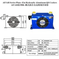 Radiateur industriel en alliage d'aluminium avec ventilateur 12V 50L/min pour le refroidissement des moteurs de karting, de motocross et de hovercraft