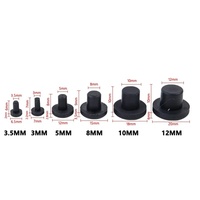 Bouchons de trou de joint en Silicone de Type T solide 3mm-12mm résistance à haute température embouts de joint anti-poussière trou en caoutchouc solide