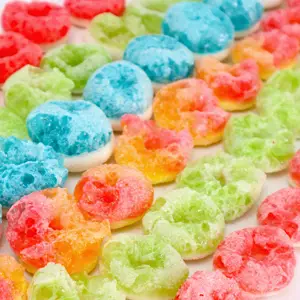 2024 new arrival Low-fat healthy delicious snacks Mixed fruit flavors DF Freeze dried soft candy gummy sweets