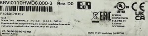 PLC 8BVI0110HWD0000-<span class=keywords><strong>3</strong></span> ACOPOSmulti3 变频器 8BVI0110HWD0 - Product Image 3