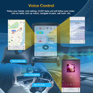 จอแสดงผลในรถยนต์ขนาด 12.1 นิ้ว ระบบ Android Auto สำหรับ <span class=keywords><strong>Everest</strong></span>/Ranger ปี <span class=keywords><strong>2015</strong></span>-  แบบติดตั้งบนแผงหน้าปัดสไตล์ Tesla พร้อม Apple CarPlay และ GPS - Product Image 5