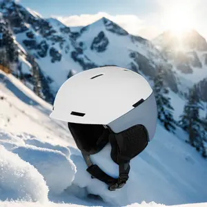 New PC+EPS Protector 2024 New Product Snowboard Helmet Ski Helmet Lens Ski Helmet Cover