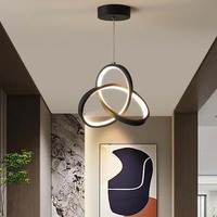 Décoration de restaurant de magasin d'intérieur de bonne qualité allumant la suspension en acier inoxydable de titane pour la maison de restaurant de bureau