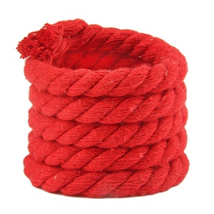 Color 8mm Macrame Cord 1M Cuerda <span class=keywords><strong>de</strong></span> algodón Compra a granel para macramé Hamaca Ropa <span class=keywords><strong>de</strong></span> casa - Product Image 5