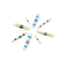 Manchon de soudure électrique étanche IP67, vente en gros, fil rapide, connecteurs bout à bout thermorétractables, terminaux