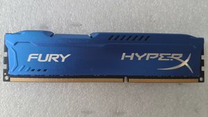 Memoria RAM HyperX <span class=keywords><strong>FURY</strong></span> de 8GB DDR3 1600MHz ECC Usada para Ordenador de Escritorio - Disipador Térmico Estético Azul Elegante en Stock - Product Image 5