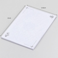 Logo personnalisé promotionnel mignon bloc-notes A4A5A6 taille personnalisée bloc-notes bureau étude bloc-notes