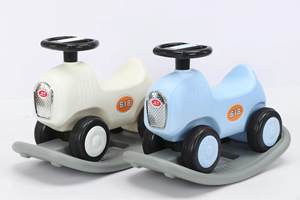 مناسبة ل 1-<span class=keywords><strong>3</strong></span> عاما الصغار ، الرباعي التواء سيارات ، البلاستيك ألعاب الأطفال ، اثنين في واحد كراسي هزازة - Product Image 4