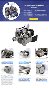 Reductor de velocidad de plataforma giratoria hueca helicoidal de 10 HP con alta capacidad de carga de par, montado con brida para CNC - Product Image 6