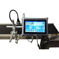 Yaomatec 12.7mm 7 pouces écran tactile Tij imprimante à jet d'encre Date Code marques en ligne imprimante industrielle continue pour emballages en Carton