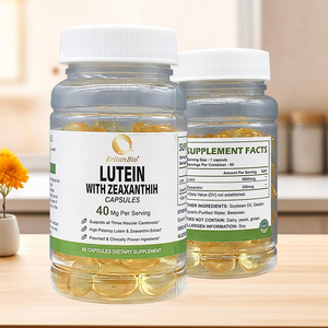 Natural <strong>Lutein</strong> and Zeaxanthin Blend Eye Health Support Capsules Private Label Packaging Available - Product Image 2