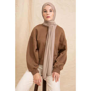 Pañuelo Étnico de Algodón y Mezclilla, Estilo Étnico, Cuadrado, para Invierno/Primavera/Verano, con Estampado de Leopardo, Flores y Lazos, para Musulmanas - Product Image 5