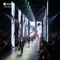 Paneles de Pantalla LED Plegables para Interiores ALSON P1.86, P2 y P2.5, Ideales para Exhibiciones Publicitarias en Locales