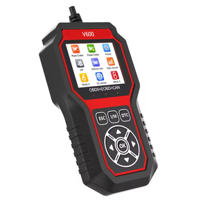 OBD2 Scanner Diagnostic Tool Tester Battery Voltage <strong>Detection</strong> DTC Lookup/Clear <strong>Fault</strong> Code Oxygen <strong>Sensor</strong> Tester V600 Code Reader - Product Image 3
