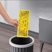 Panneau de papier de piège de colle d'insecte volant collant jaune UV de lutte antiparasitaire de ménage