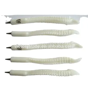 V-GF12-01 Promotional Plastic Spine Bone Shape 0.5mm Ballpoint Pen Production Line