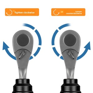 Kit de Herramientas de Reparación de Bicicletas Enlee de 10 Piezas, Caja de Herramientas Multifunción con Llave de Trinquete y Ajuste Bidireccional - Product Image 4