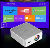 Projecteur intelligent Vortex, rapport de projection 1.1:1, écran max 300 pouces, haut-parleurs de cinéma, LED 4K Ready, Android 11, cinéma familial pour salon