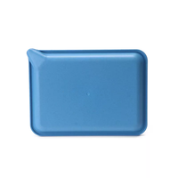 Petit quantité minimale de commande de JUJI conçoivent en fonction du client le plateau en plastique de Rollings d'accessoires de tabagisme biodégradables de fumée d'herbe