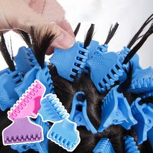 ชุดคลิปหนีบผมทำจากพลาสติกมี25ชิ้นสำหรับใช้ในร้านทำผมแบบมืออาชีพ - Product Image 2