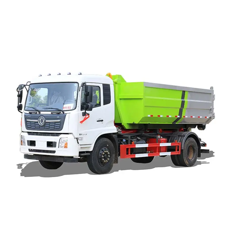 Chinese Fabriek Lage Prijs Nieuwe Of Gebruikte 15 Cbm Afvalinzameling Vuilniswagen Haak Lift Afval Vrachtwagen Te Koop In Azië