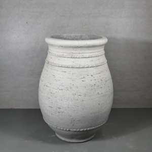Ensemble de pots à fleurs en béton rustique, texture irrégulière, jardinières durables en fibrociment pour usage intérieur - Product Image 2
