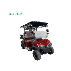 รถกอล์ฟไฟฟ้าขนาดเล็ก 48v แบบขายส่ง 2+2 ที่นั่ง รถยนต์ไฟฟ้าอัตโนมัติ รถเข็นไฟฟ้าแบบกำหนดเองสำหรับถนนที่ไม่เป็นสาธารณะ - Product Image 5