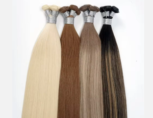 批发<span class=keywords><strong>100</strong></span>%真人发编织直发束 不同类型的真人发编织品 - Product Image 1