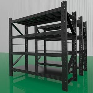 재고 보유 다층 창고용 중량 맞춤형 금속 무볼트 랙킹 조절식 차고 수납 선반 랙 - Product Image 4