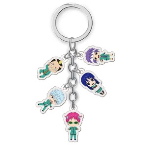 Porte-clés en acrylique décoratif <span class=keywords><strong>Anime</strong></span> La vie désastreuse de Saiki K. Saiki <span class=keywords><strong>Kusuo</strong></span>, pendentif pour sacs à dos d'étudiant, cadeaux - Product Image 3