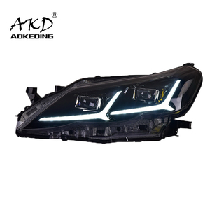 AKD – phare de voiture pour Toyota Mark X 2010-2012 Reiz LED DRL Animation Bi Xenon, accessoires automobiles - Product Image 1