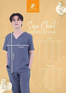 Pink Macaron Unisex V-Neck Healthcare Scrub Set Doctor & <b>Nurse</b> <b>Outfit</b> Design with Elastic Waist Pants and Custom Logo Option - Product Image 5